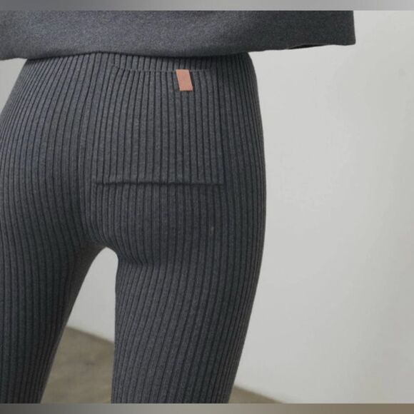 lunya Other - LUNYA Cozy Cotton Ribbed Leggings L b11